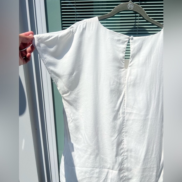 Boden Ravello silk top white size 12 - Picture 9 of 12